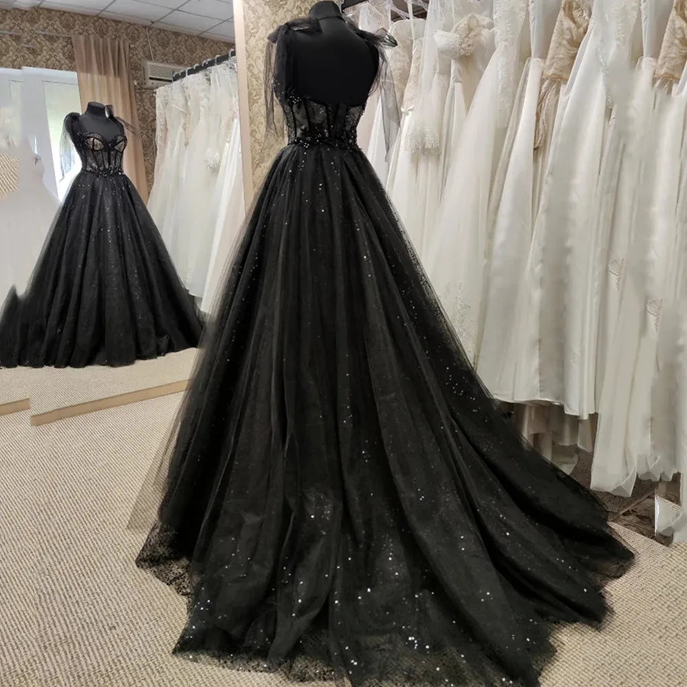 Homecoming Dresses: Black Wedding Dresses Ball Gown Prom Dresses