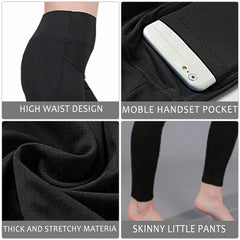 High Waist Elastic Workout Women Yoga Leggings Tummy Control Ruched Booty