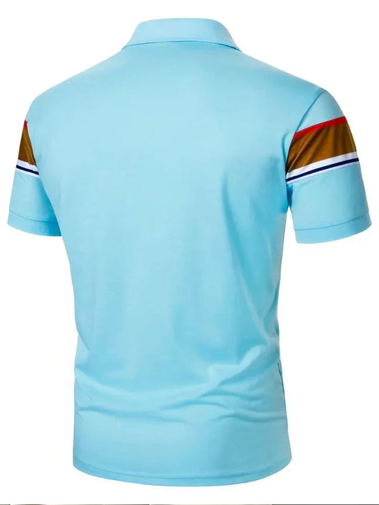 Men's Summer Spring Fall Polo Short Sleeve Polo Shirts Collared Shirts Business Casual School Outdoor Daily Wear Home Wear