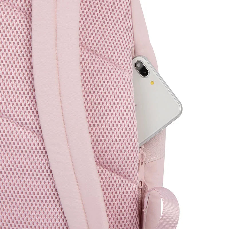 BAGSMART Women's Backpack 13 Inch Laptop Bag Cute Kawaii School Bag Anti Theft Waterproof Nylon Travel Backpacks Women Book Bag