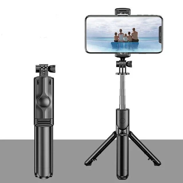 Portable Bluetooth Selfie Tripod Retractable Multifunctional Phone Holder With Selfie