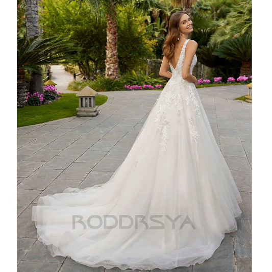 White Bridesmaid Dresses: Wedding Dress Bride Lace Appliques Bridal Dresses Women
