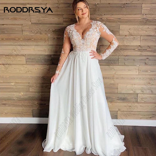 White Bridesmaid Dresses: Wedding Dresses Sheer Lace Long Sleeves