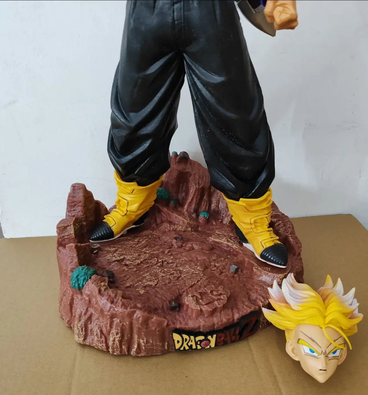 50cm Anime Dragon Ball Z Trunk Figure Dbz Super Saiyan Action Figure Model Doll Decoration Toys Gifts for Children