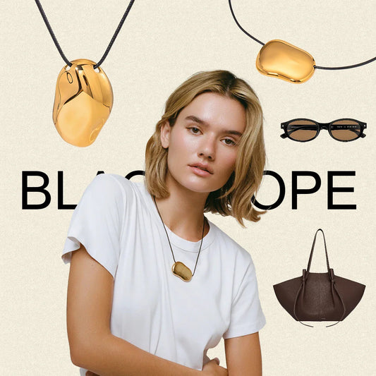 Uworld Waterproof Stainless Steel Micro Trend Cord Necklaces Women Statement Metal 18K Gold Plated Trendy 2024 Jewelry collares