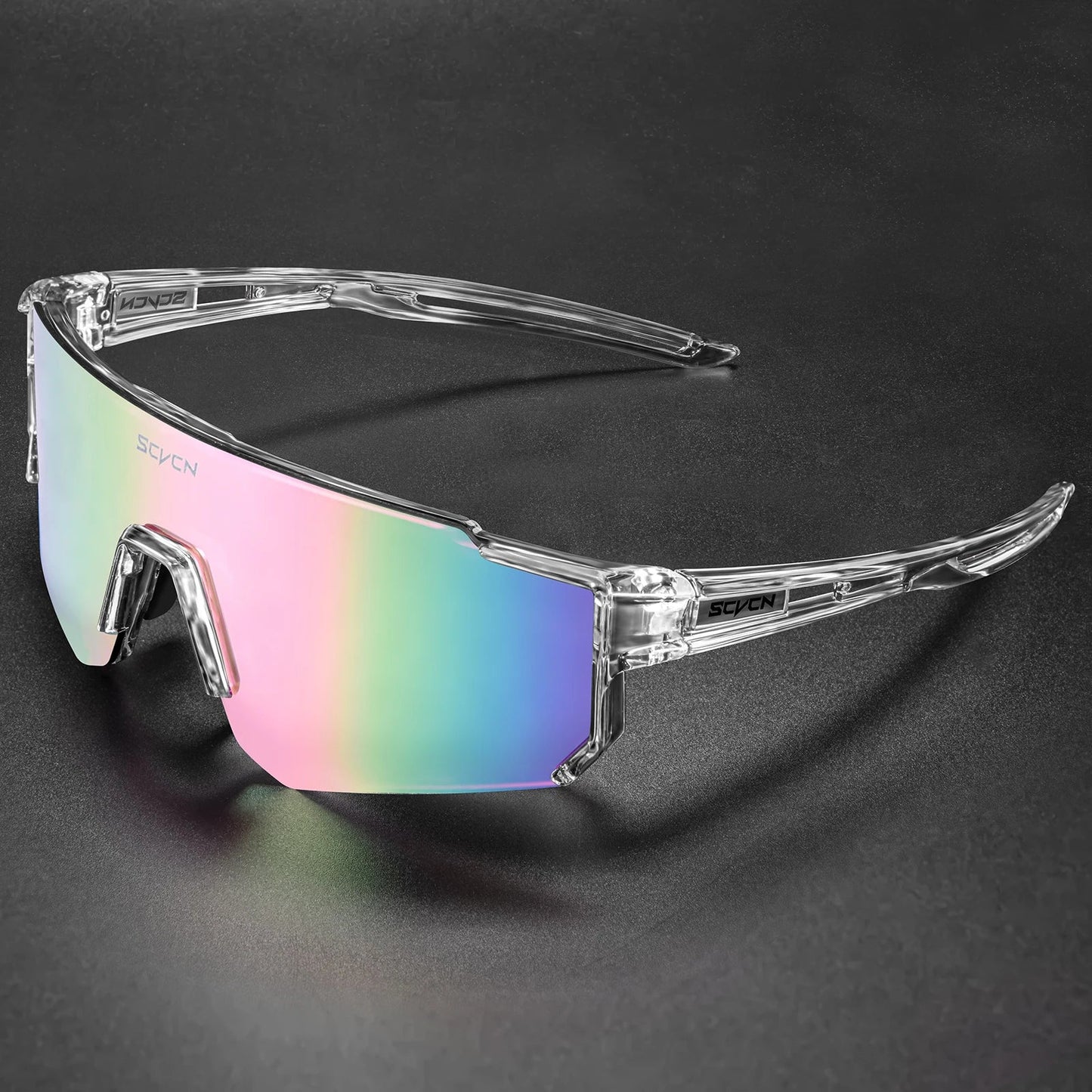 Scvcn New Fashion Sunglasses Men Women Bike Eyewear Sports Riding Glasses Bicycle Goggles Runing Drving Racing UV400 MTB Eyewear