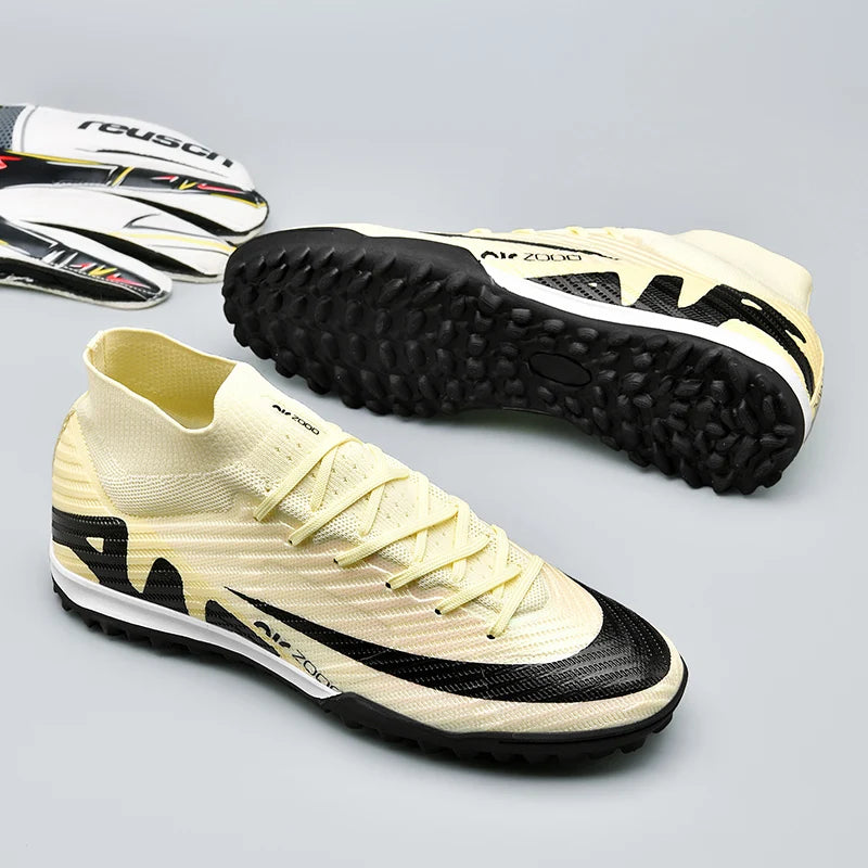 Men Soccer Shoes Grass Society Training Football Boots Cleats