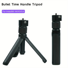 Bullet Time  Handle Tripod Rotating Grip For insta 360 x4/x3 DJI Pocket