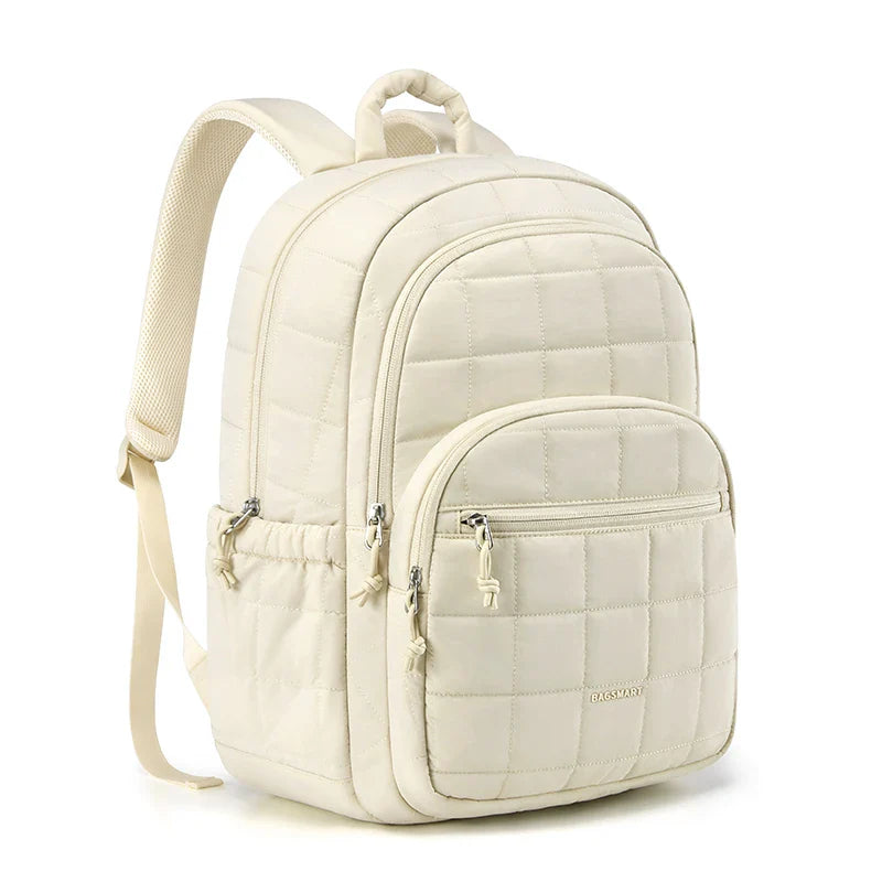 BAGSMART Women's Backpack Large Capacity Travel Backpack Simple Female Bags School College Laptop Backpack for Girls