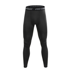 Men Compression Tight Leggings Running Sports Male Workout Bottoms Trousers