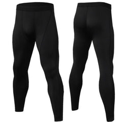 Men Compression Tight Leggings Running Sports Male Workout Bottoms Trousers