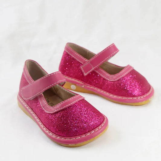 Kids Shoes Leather Shoes Soft Hand Feeling Children Infant Kids Baby Girls Party Style