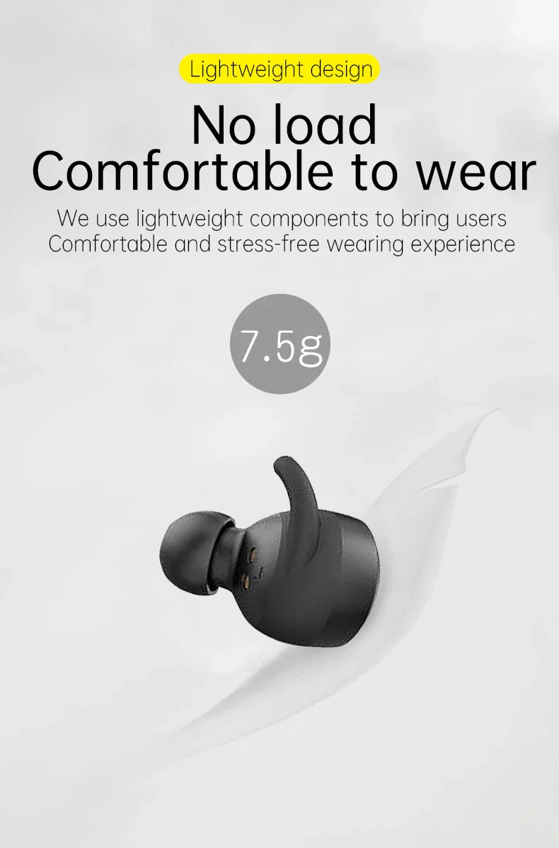 Bluetooth Earphone Dual Wear Style Sport Wireless Headset Earbuds Stereo