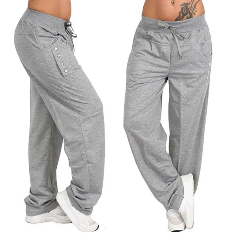 Sweatpants Women Jogger Long Soft Sportswear Female Tracksuit Jogging