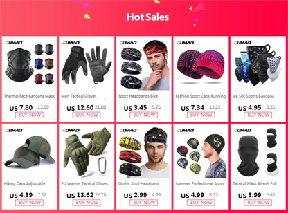 Cool Running Cap Fashion Bicycle Hat Cycling Sport Caps Headdress Headscarf
