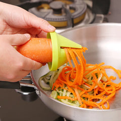 Multifunction 3 In 1 Spiralizer Vegetable Slicer Carrot Spiral Slicer Cutter Zucchini Pasta