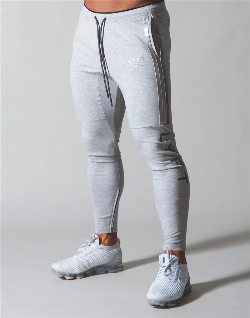 Side Stripe JP&UK Autumn Men Gym Training Jogging Pants Men Joggers Slim Fit