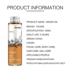 Argan Oil  100% Pure Cold Pressed Virgin Premium Grade For Dry & Damaged Skin, Hair, Face, Body, Scalp & Nails