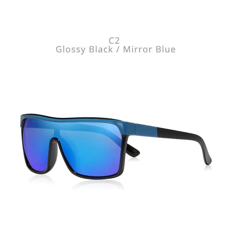 KDEAM Flynn Style Sunglasses Men Plus Shape Outdoor Anti-reflective Sun Glasses Women with Peanut Box