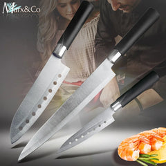 Kitchen Knife 5 7 8 Inch 3CR13 420C High Carbon Stainless Steel Utility Slicing Fruit