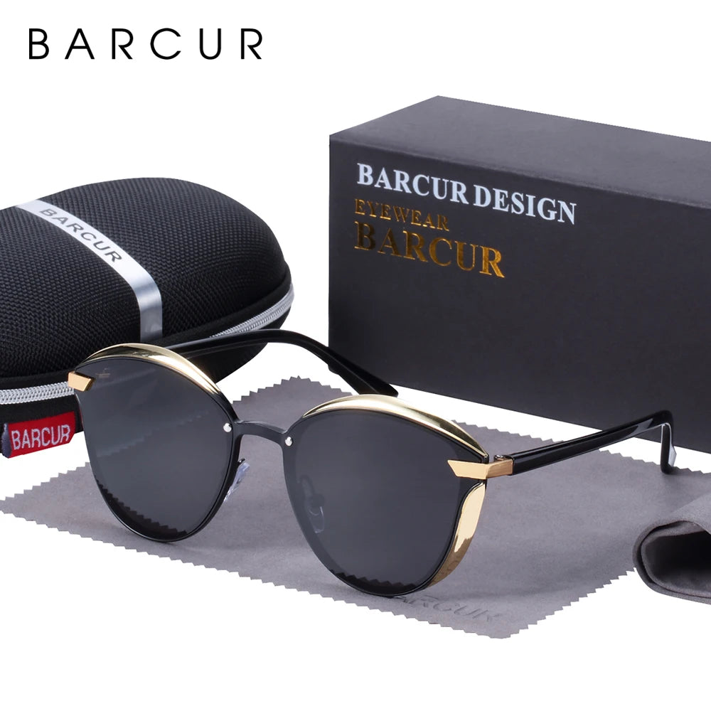 Fashion Polarized Women Sunglasses Round Sun Glass