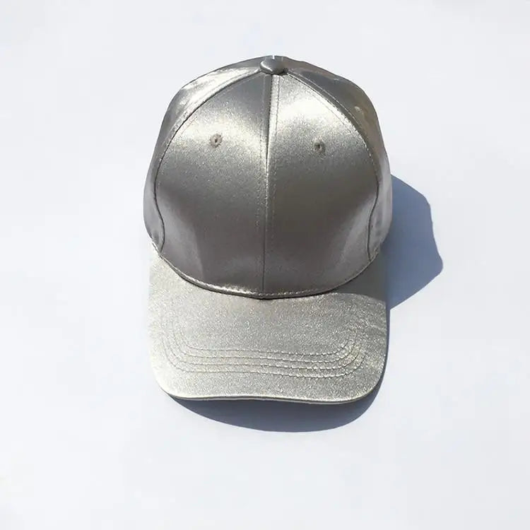 COKK Baseball Cap Women Hat Summer Hats For Women Men Satin Sold Baseball Cap Snapback Casquette Gorras Casual Sport Fashion