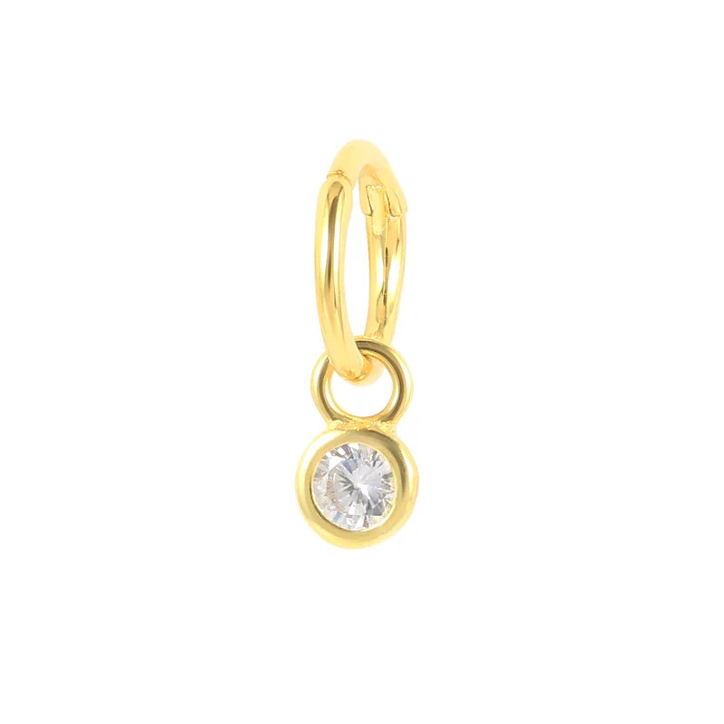 ROXI Multible Crystal Hoop Earrings for Women 2021 925 Sterling Silver Ear Nose Jewelry Earrings Heart Round joyas de plata 925