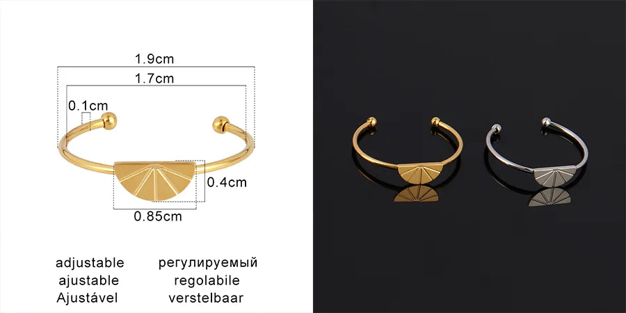 Fashion Euramerican Gold Colour Ring Rings Women Ring Stainless Steel Ring Woman