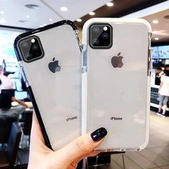 Phone Case For iPhone 14 Pro Max 13 12 11 SE 2020 SE3 XR XS X 8 7 6 Plus Clear Silicone Cover Soft Coque