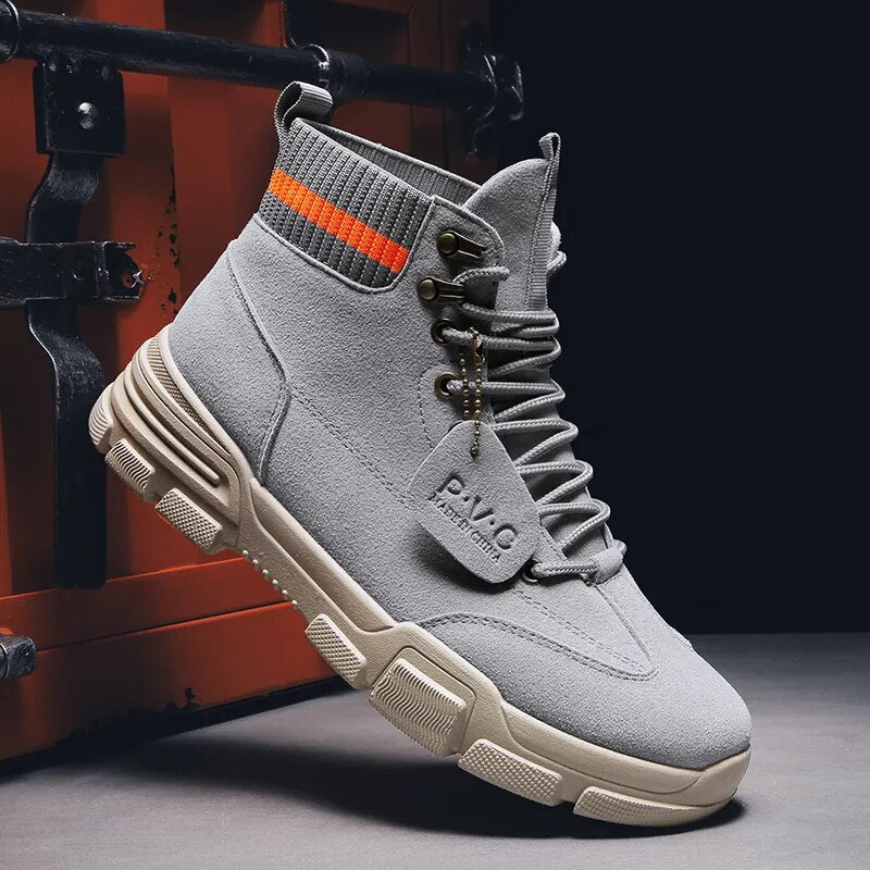 Men Desert Tactical Military Boots Mens Working Safty Shoes Army Combat