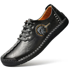 Luxury Men Formal Popular Genuine Leather Outdoor Soft Comfortable Loafers