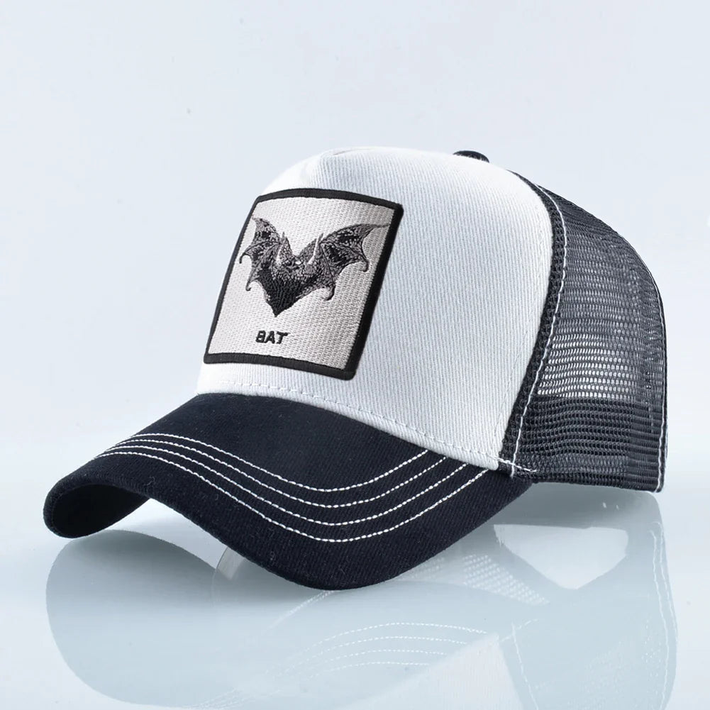 Baseball Cap With Bat Embroidery Four Seasons Snapback Trucker Caps Men Women Fashion Hip Hop Baseball Hat Outdoor Visor Caps