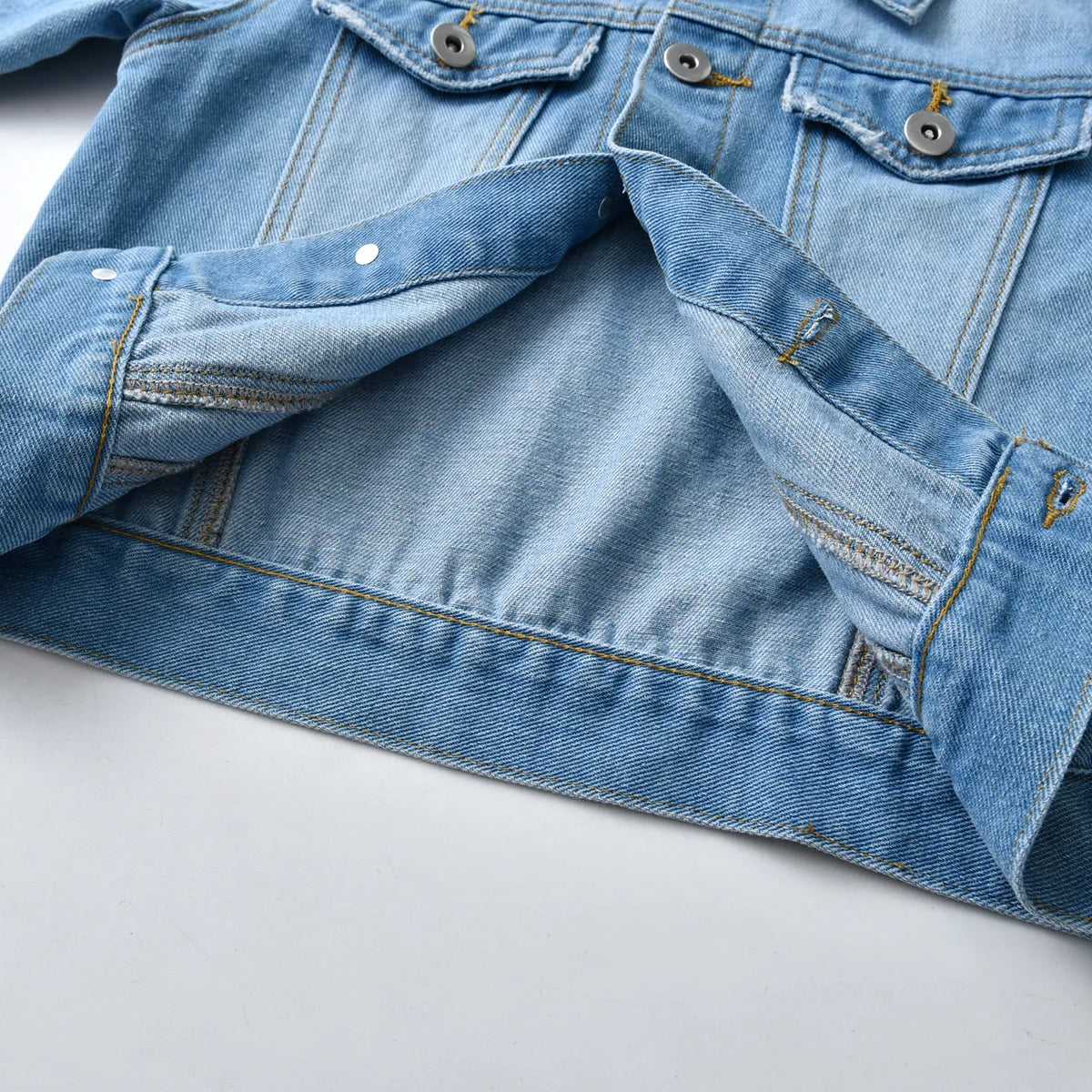 Fashion Denim Jacket For Kids Causal Handsome Children Boys Coat