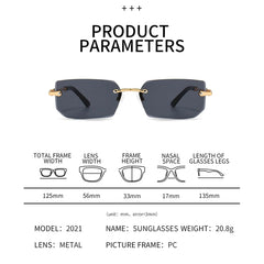 Sunglasses Trendy Small Square Sun Glasses For Female Outdoor Accessory