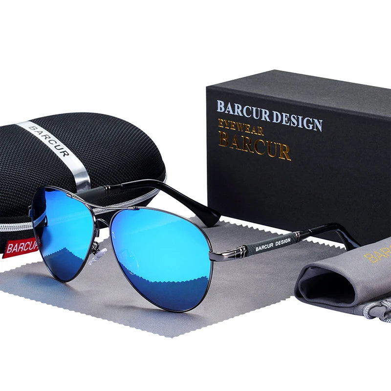 Sunglasses Polarized Men's Sun Glasses Women Pilot Gradient Eyewear Mirror