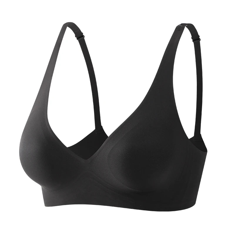Plus Size Bra Seamless Sexy Women Bras Wire Free Brassieres Soft Underwear