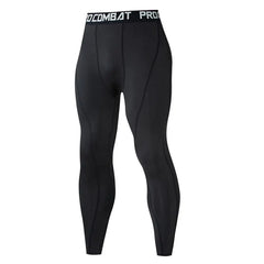 Men Compression Tight Leggings Running Sports Male Fitness Jogging Pants Quick Dry