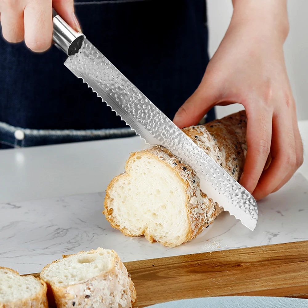 Chef knives 6 Set Professional Japanese Kitchen knives High Carbon stainless steel
