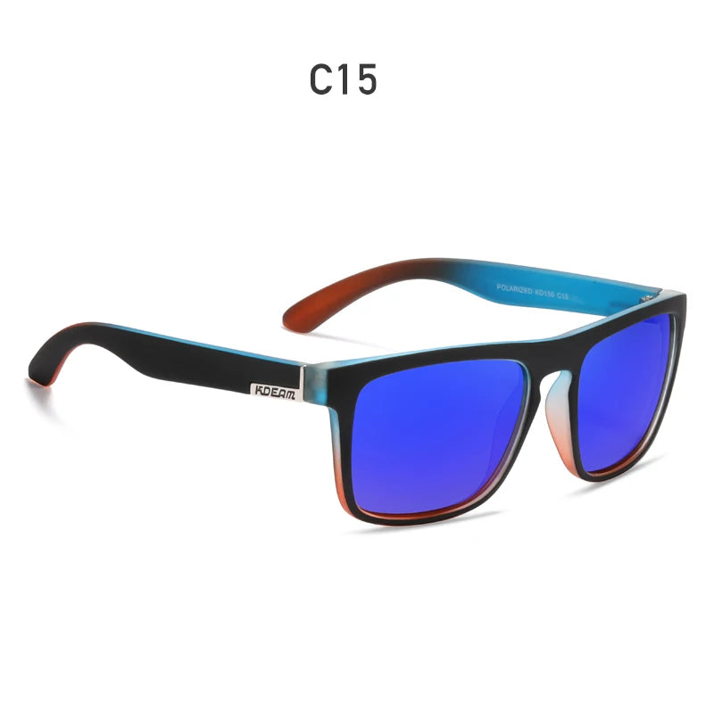 Polarized Sunglasses Men Classic Design All-Fit Mirror Sunglass