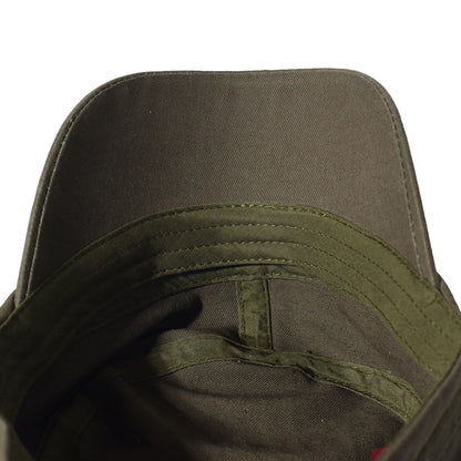 Four Seasons Washed Cotton Flat Caps Men Women Military cap Unique Design