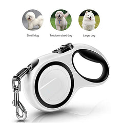 3/5/8M Dogs Leash Automatic Retractable Dog Leash Leads Durable Nylon Pulling Rope