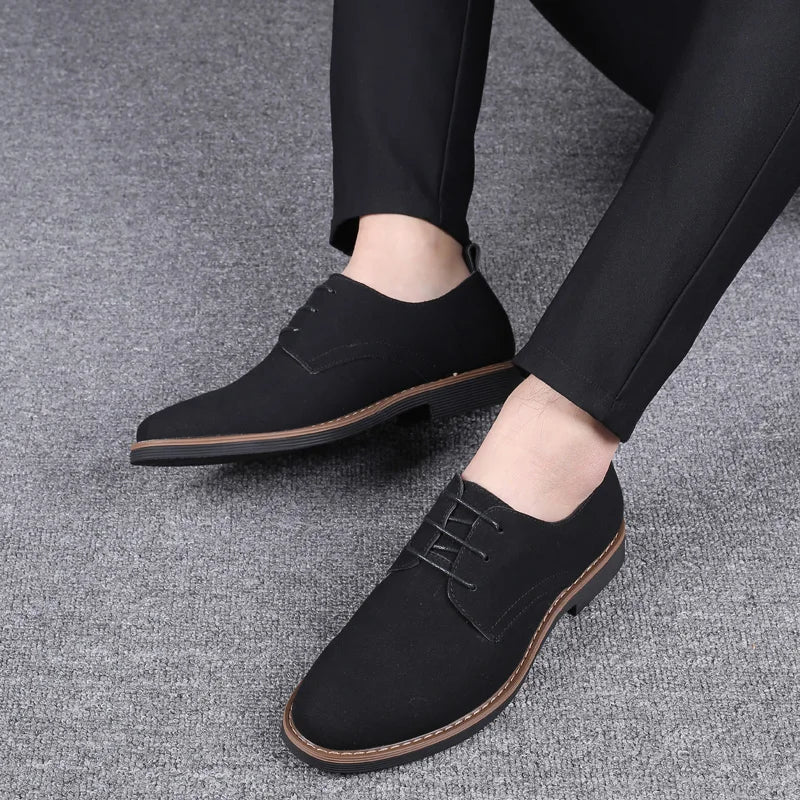 Men Dress Shoes Fashion Men Oxford Leather Shoes Comfortable Formal Shoes For Men Leather Sneakers Male Flat Footwear