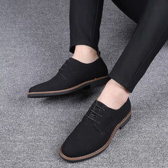 Men Dress Shoes Fashion Men Oxford Leather Shoes Comfortable Formal Shoes