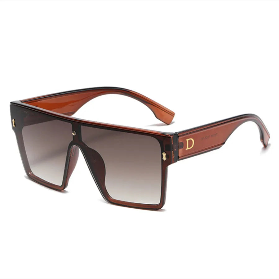 New Fashion Square Sunglasses For Women Men Oversized Frame Luxury Brand Disigner 2021 Sun Glasses UV400 Wholesale