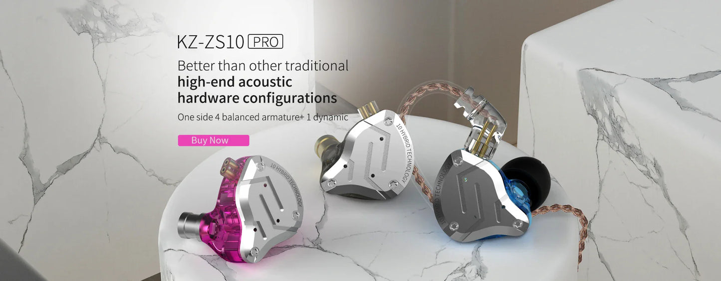 KZ AZ09 HD Bluetooth-Compatible Module 5.2 Headphones Wireless Upgrade Cable HIFI Wireless Ear Hook CPIn With Charging Bin