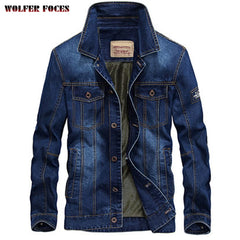 Bomber Denim Jackets Autumn Luxury Fashionable Coat Outdoor Tactical Jacket