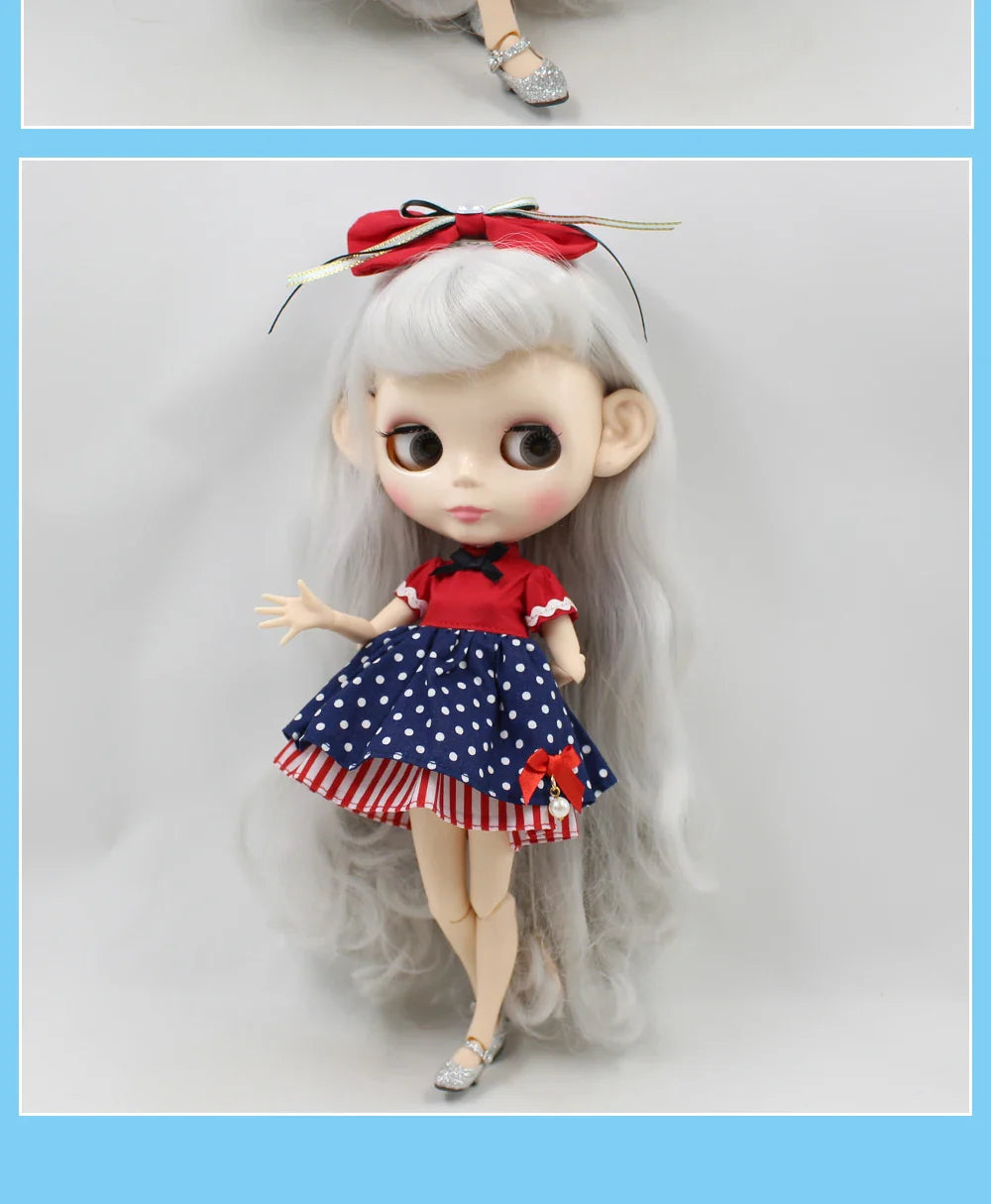 ICY DBS Blyth Doll 1/6 bjd joint body doll combination including dress shoes on sale 30cm anime toy