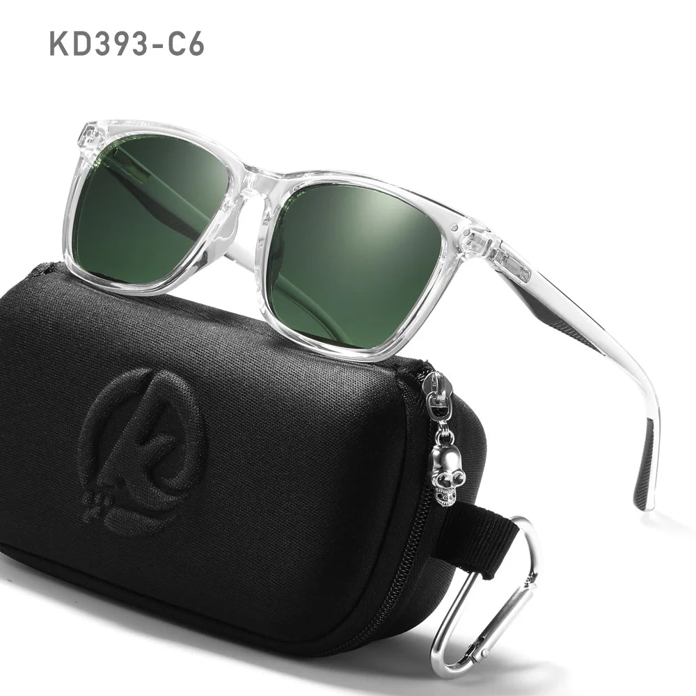 Sunglasses Polarized Lens TR90 Material Frame Spring Stainless Steel Hinges