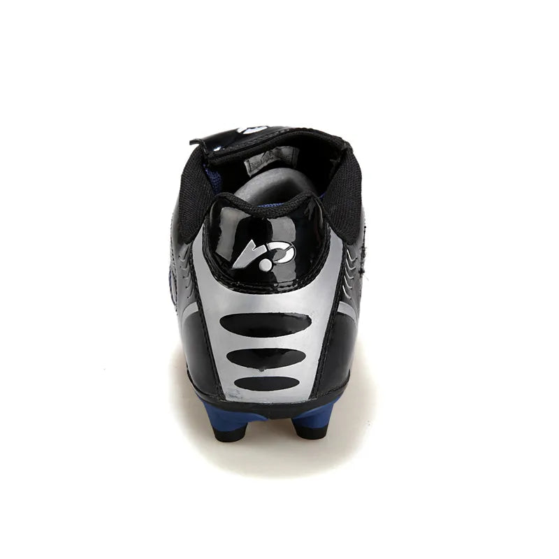 Men Football Soccer Boots Athletic Shoes Leather Big Size High Top Cleats