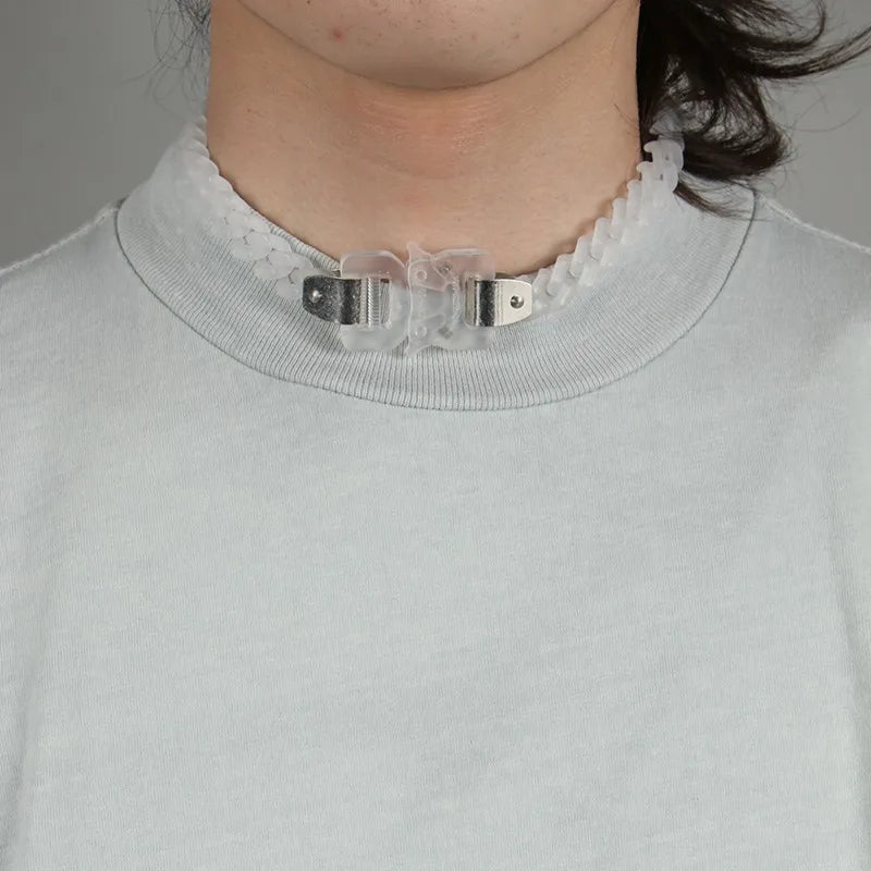 EDY 21SS Hip Hop Punk  PVC Letter Logo Buckle Bracelet For Men Women Girls Jewelry